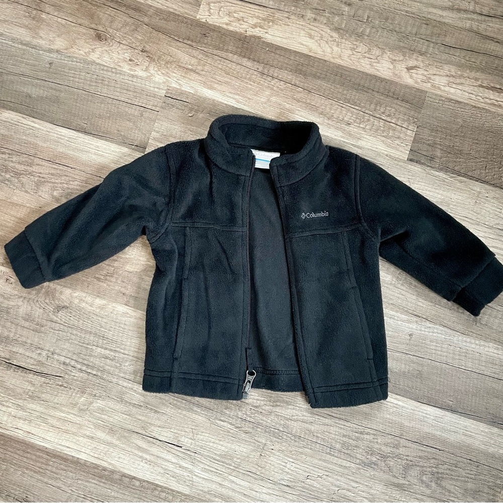 Columbia baby Black Fleece Jacket